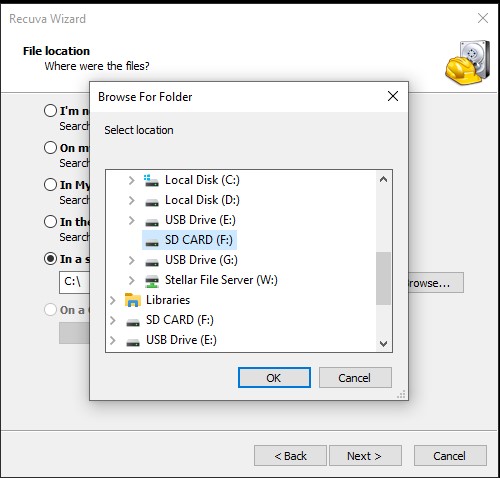 recuva free photo recovery tool